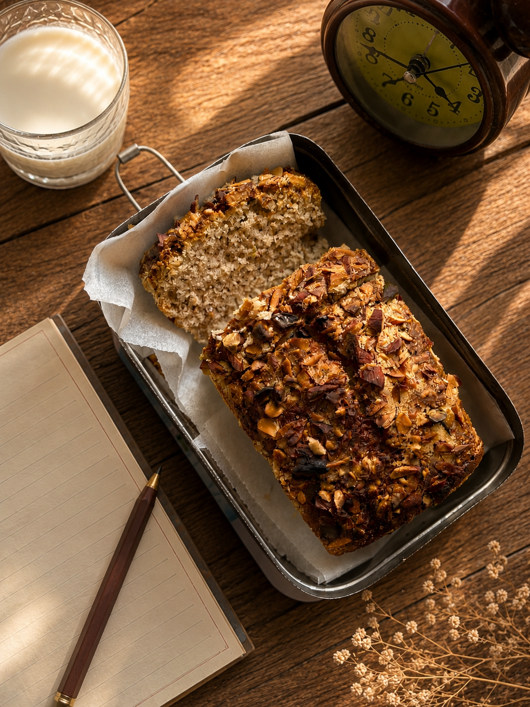 Almond & Nuts Tea Cake